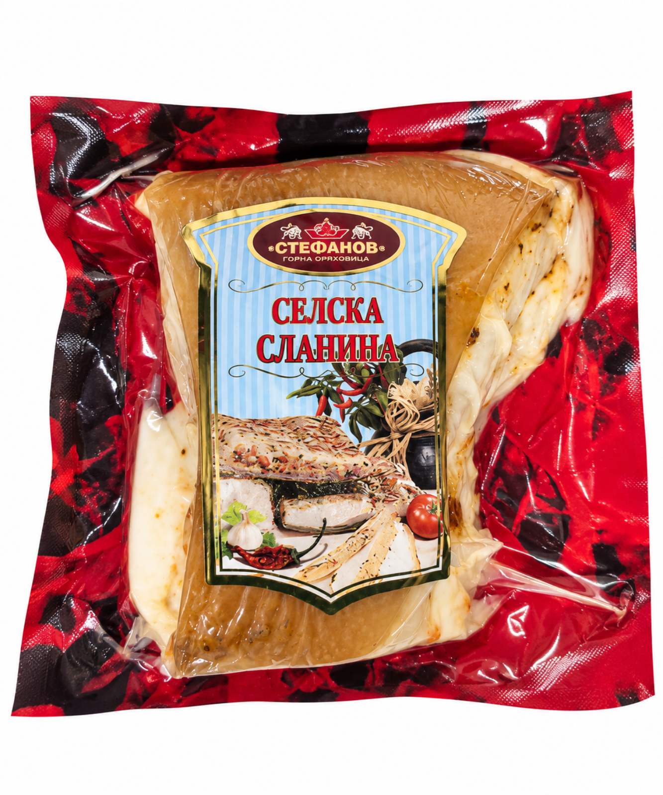СТЕФАНОВ СЕЛСКА СЛАНИНА АРБАНАСИ 100 ГР
